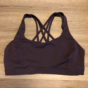Lululemon Free To Be Serene Bra Purple Size 10